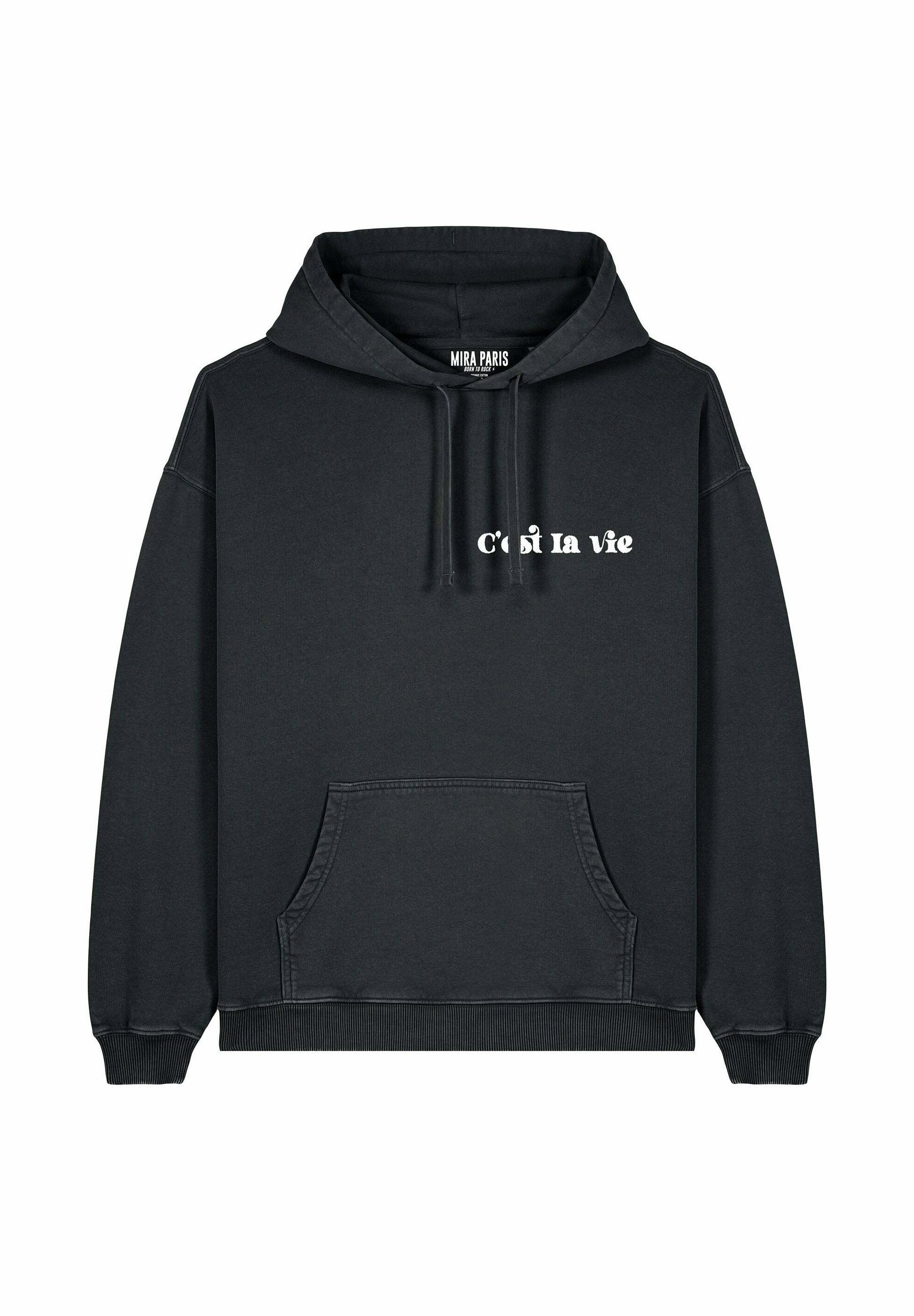 Mira Paris C'EST LA VIE EMBROIDERY VINTAGE Sudadera black