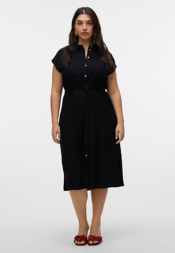 VMCMYMILO CALF - Shirt dress