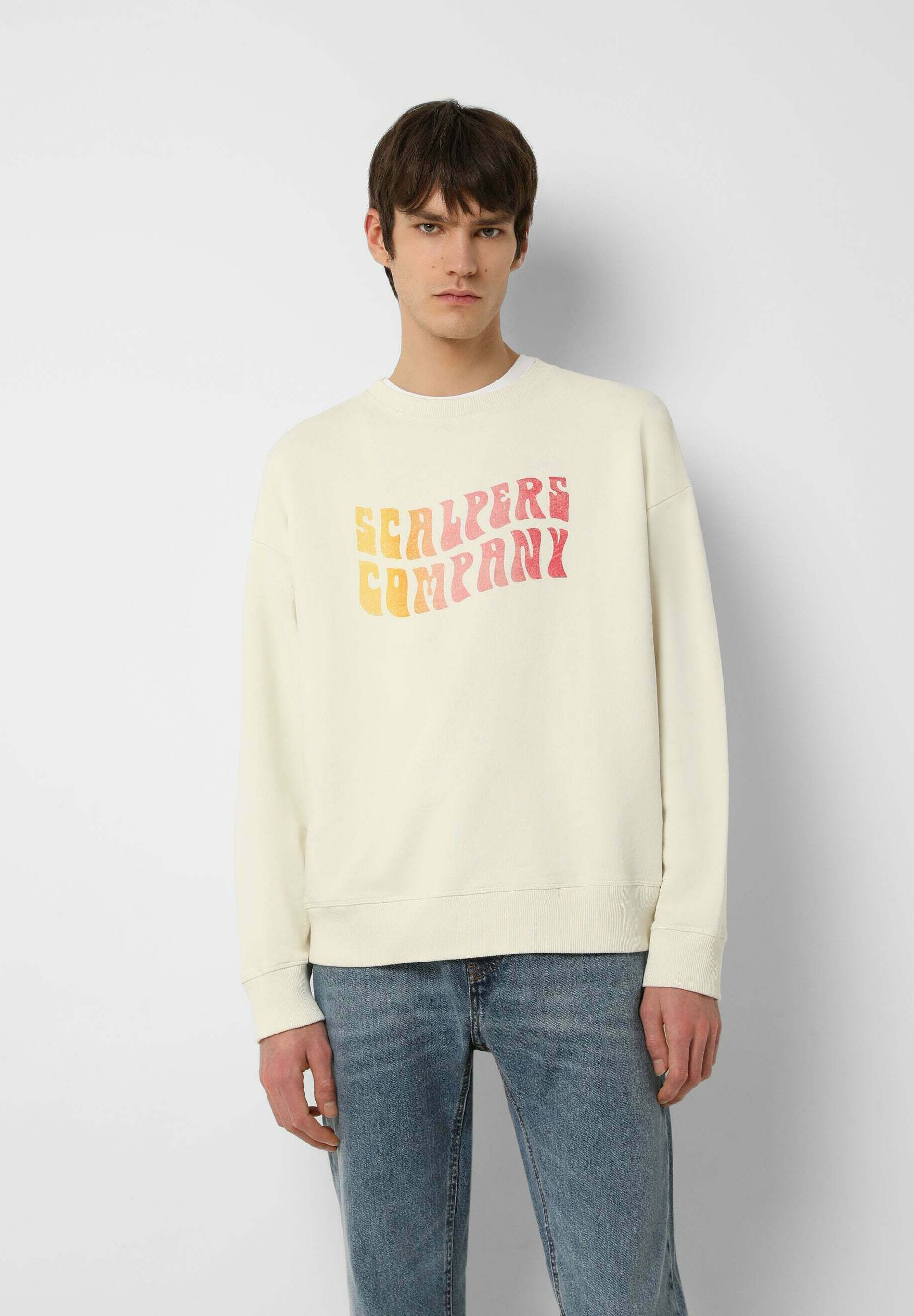 Scalpers RETRO - Sudadera - off white/blanco - Zalando.es