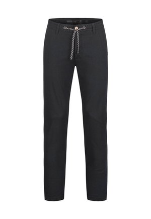 INDICODE JEANS, Trousers - schwarz