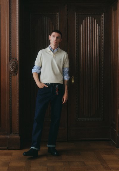 Polo Ralph Lauren SHORT SLEEVE - Polo krekls - herbal milk