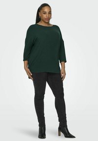 ONLY Carmakoma CARLAMOUR 3/4   - Top dugih rukava - green gables 1