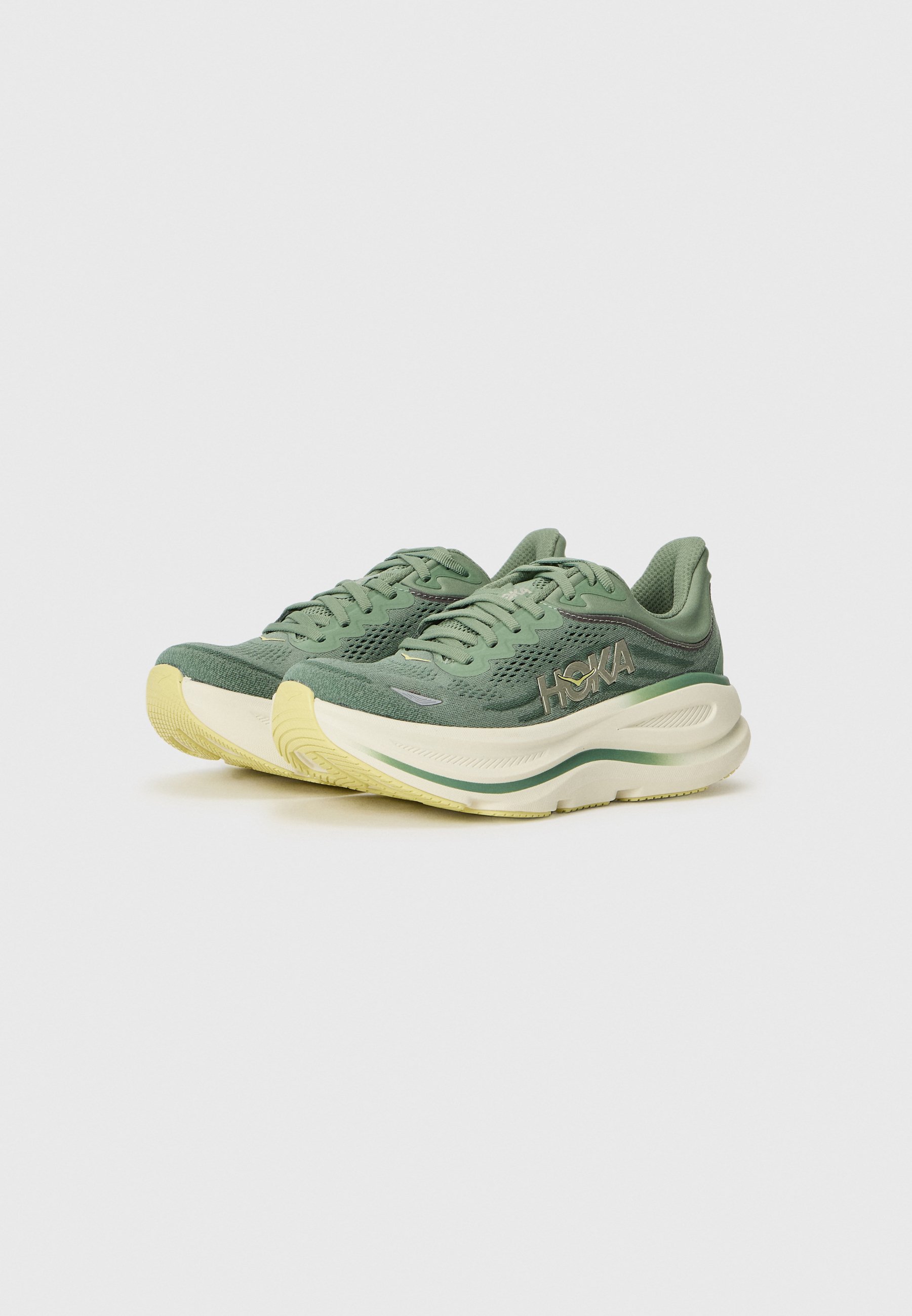 HOKA BONDI 9 - Pantofi de alergare pe asfalt - succulent/fern