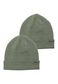 Only & Sons BASIC 2-ER STÜCK PACK HIPSTER CUFF - Beanie - olive