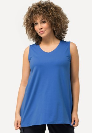 Ulla Popken A-LINIE ÄRMELLOS - Top - medium blue