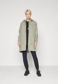 Didriksons BELLA PARKA - Hardshell jacket - mistel green