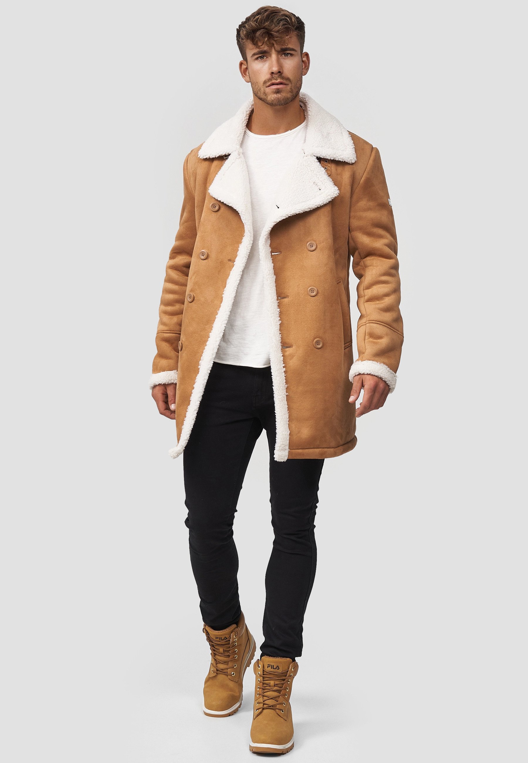 INDICODE JEANS BARLOW - Cappotto invernale - camel/sabbia - Zalando.it