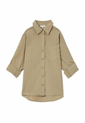 Reiss REGULAR FIT DINAH PINSTRIPE - Overhemdblouse - khaki
