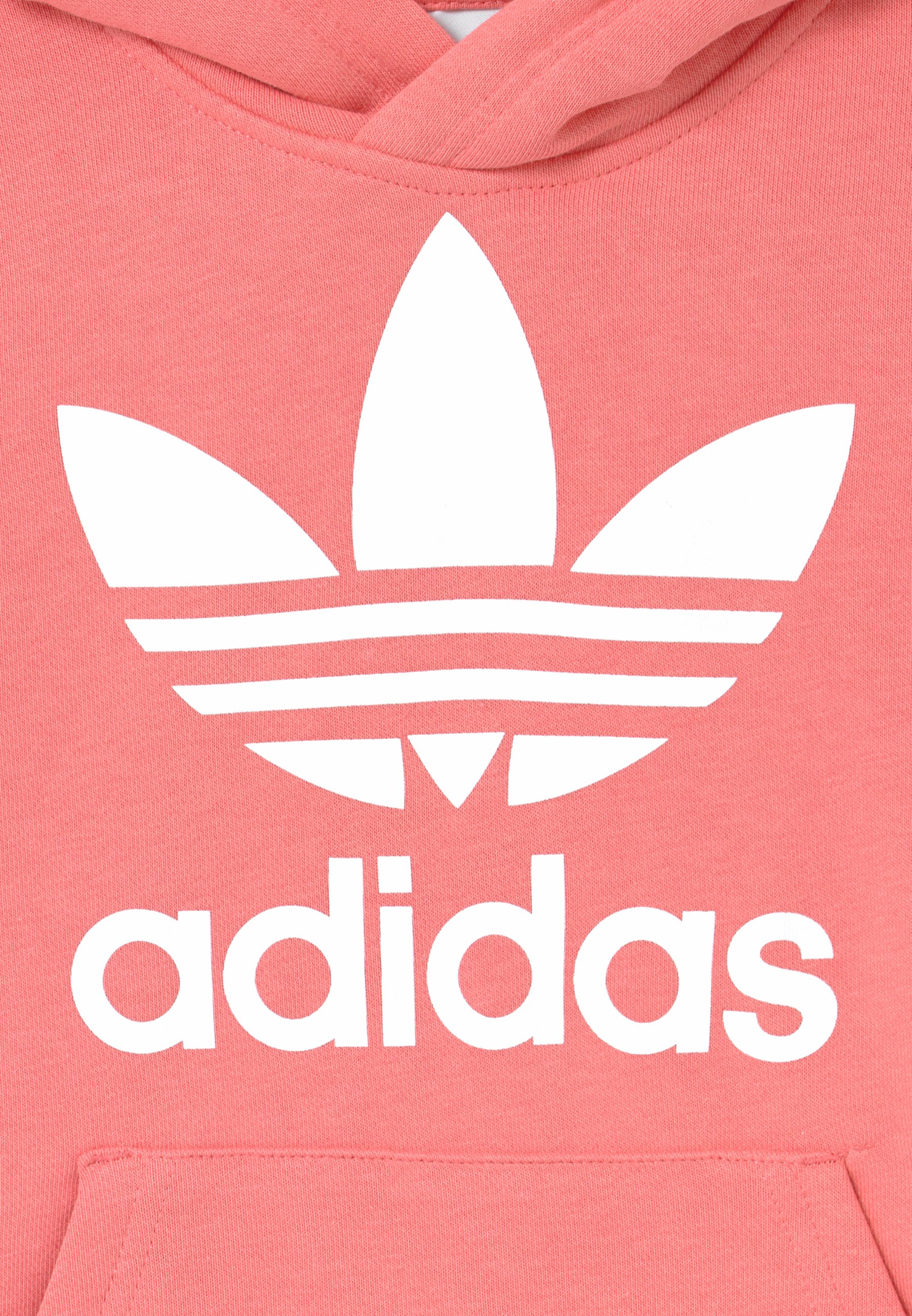 adidas Originals TREFOIL UNISEX - Hoodie - hazy rose/white/roze - Zalando.nl