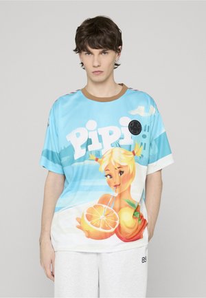 TRIKOT  - T-shirt imprimé - light blue