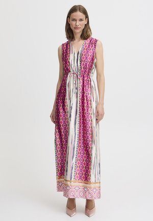 BYIPOLI - Maxi šaty - festival fuchsia mix