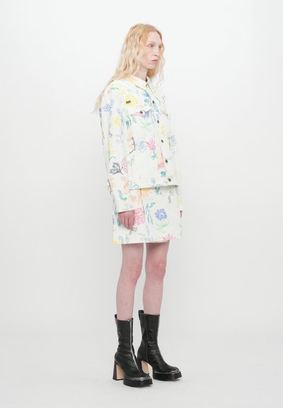 Soulland DECLAN JACKET - Jachetă din denim - white