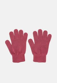 Lindex EXCLUSIVE STRIPES SCARF BEANIE AND GLOVES SET UNISEX - Cachecol - dusty pink
