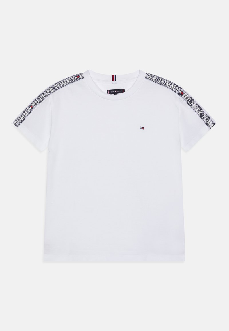 Tommy Hilfiger TAPE TEE Tshirt print white/wit Zalando.be
