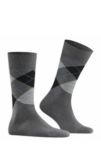 Burlington EDINBURGH - Calze - grau schwarz