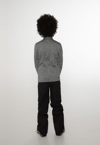 Protest Suéter de forro polar - dark grey melee