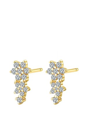 MINI FLORAL - Earrings - gold-coloured
