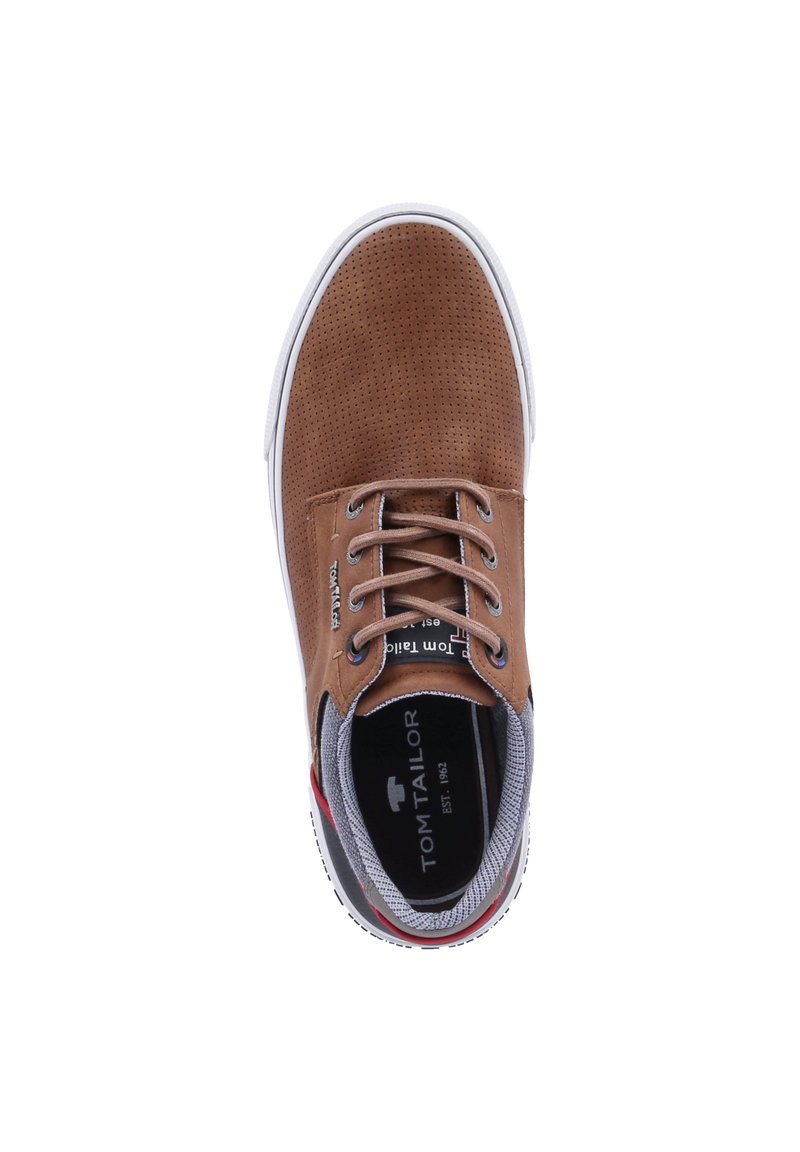 Herren Klassische Schnürer | TOM TAILOR Sportlicher Schnürer braun/camel/braun - TW71971 Herren Klassische Schnürer | TOM TAILOR Sportlicher Schnürer braun/camel/braun - TW71971