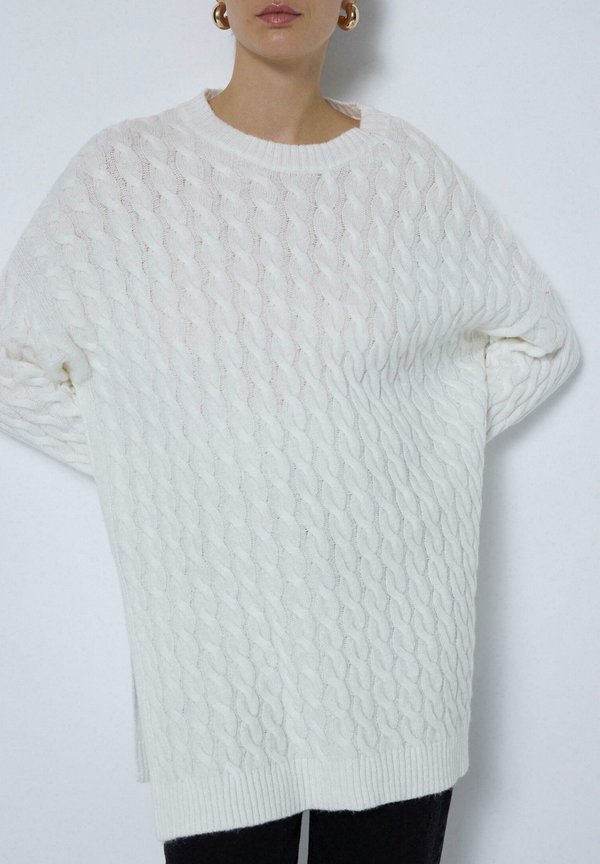 Strickpullover - ecru