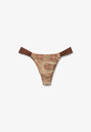 Calzedonia, ETHNIC BOHO BRAZILIAN - Bas de bikini - brown