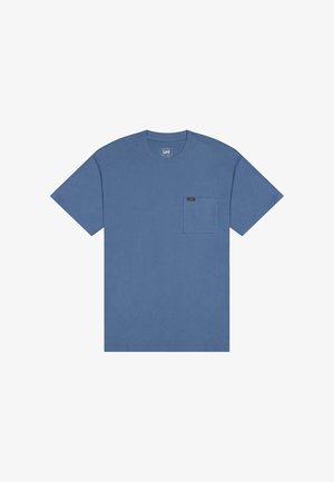 Lee, ULTIMATE POCKET - T-paita - blau