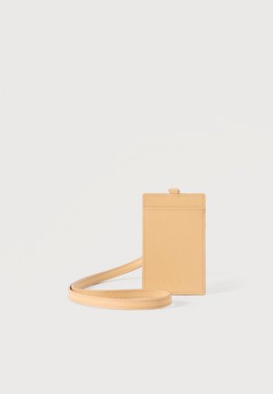 PORTA BADGE - Business card holder - tan