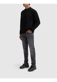 Pure Path LOOSE FIT CREWNECK  - Sweater - black