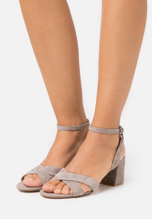 LEATHER - Sandalen - grey