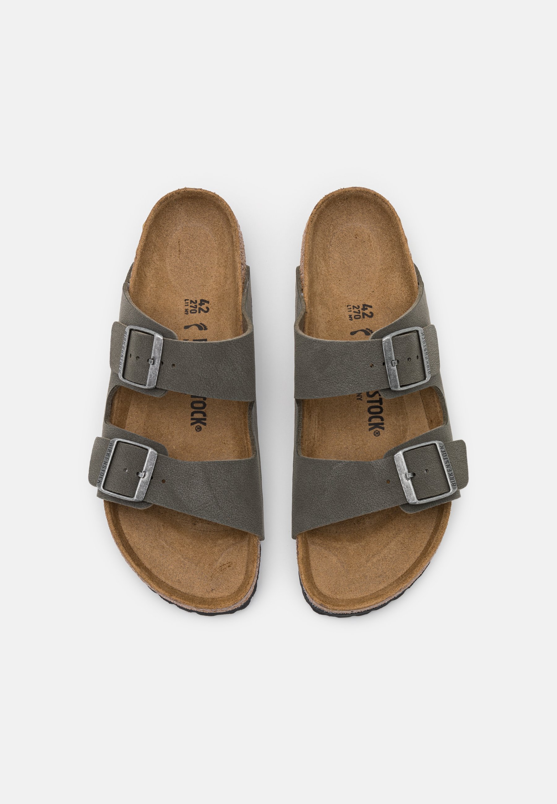 emerald green birkenstocks