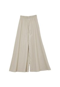 Calliope PANTALONE IN LINO - Gonna lunga - blu