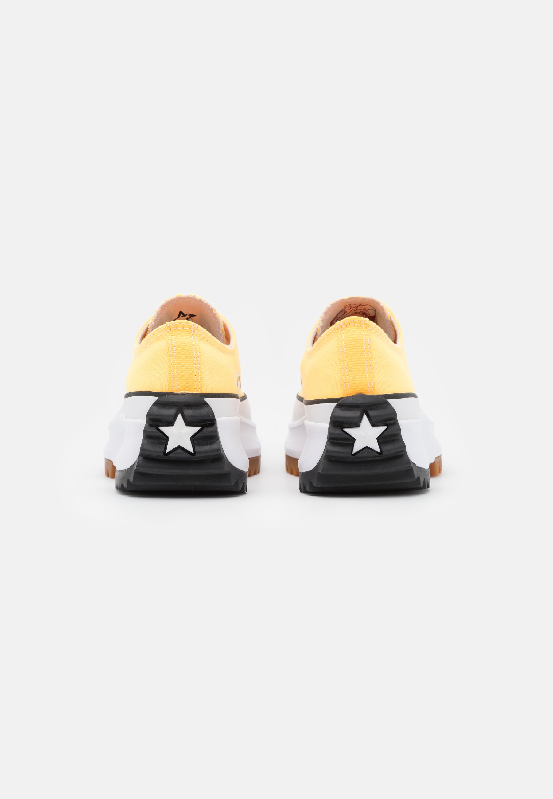 Converse RUN STAR HIKE PLATFORM COLOR SPLASH UNISEX - Baskets basses -  citron pulse/white/black/jaune - ZALANDO.FR
