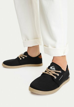 Quiksilver, QUIKSILVER ESPADRILLES MEN'S BLACK 5907964033950 - Espadrille - black