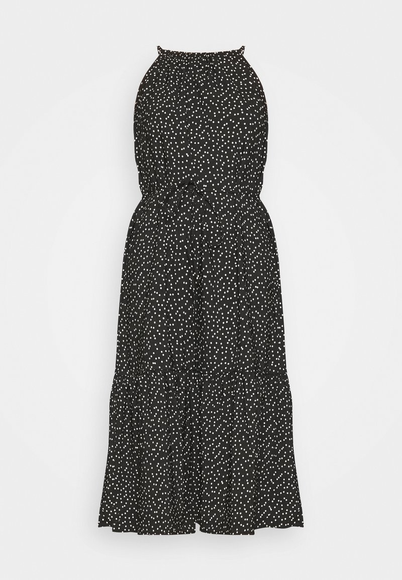 Robe Banana Republic Taille 2 - Blanc Cassé Et Noir - Sans Manches Longueur Genou - Occasion Très Bon état