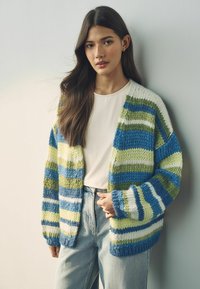 Next Kardigán - green stripe