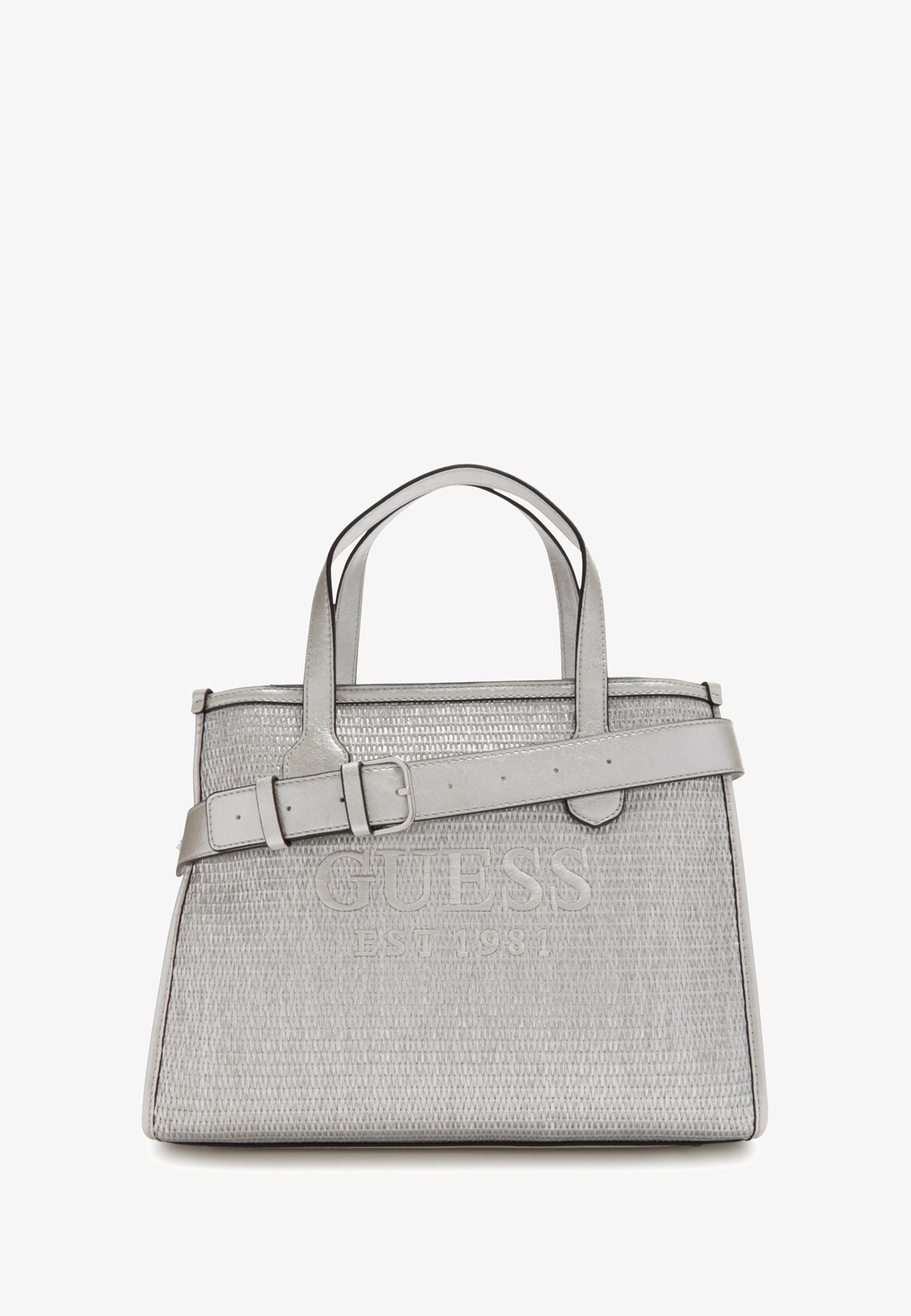 Guess Handtasche silber/silberfarben Zalando