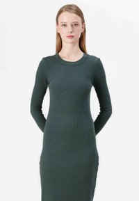 Replay DRESS - Vestito di maglina - bottle green