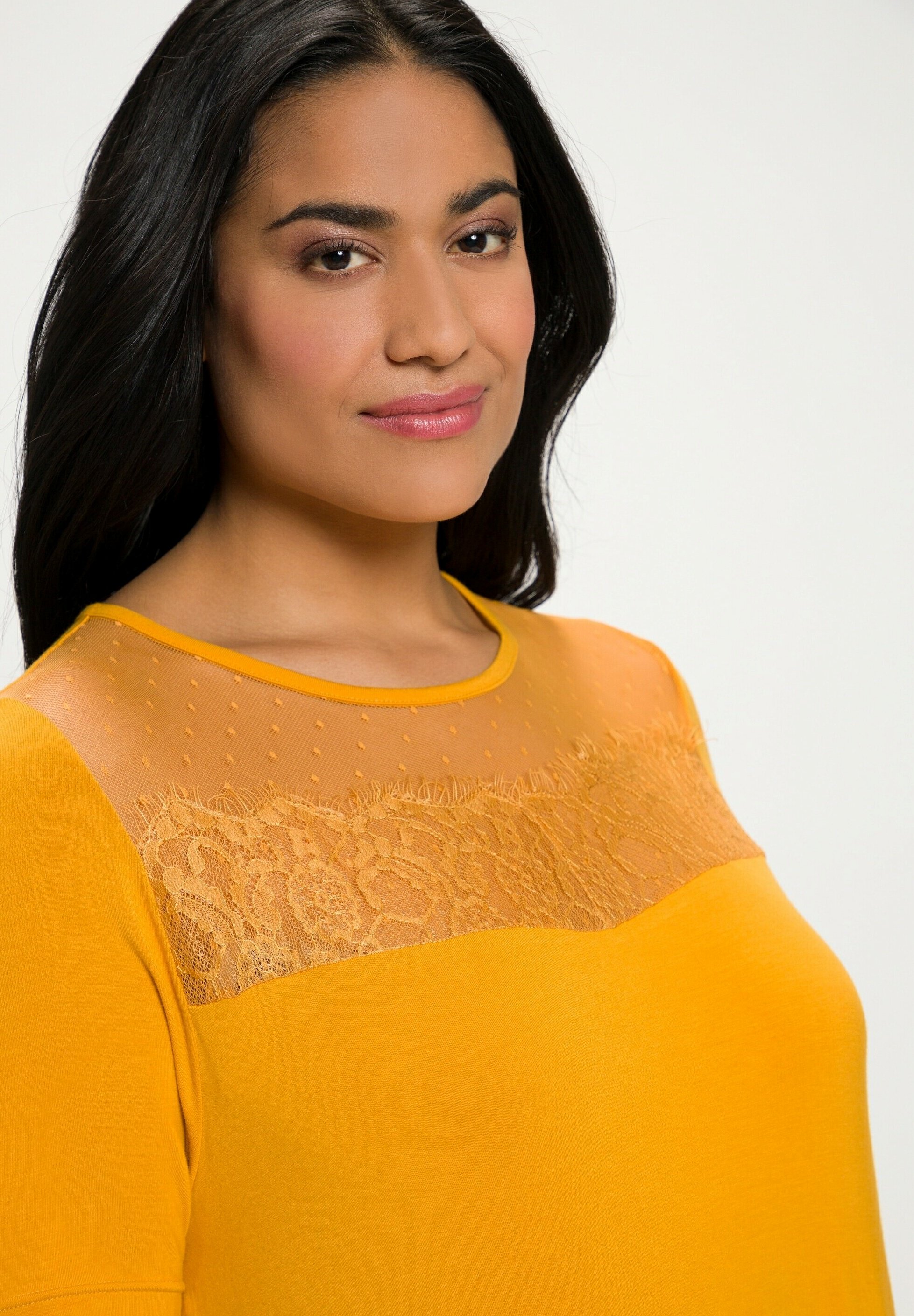 Ulla Popken 8-1-P-6 - Negligé - curry/geel - Zalando.nl