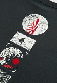 Next JAPANESE SURF GRAPHIC - T-shirt print - black