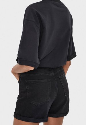 Jeansshort - black