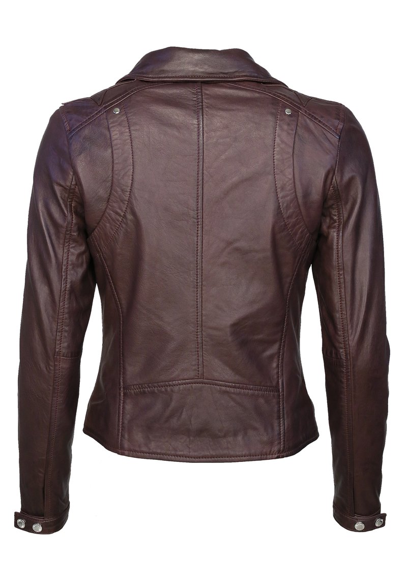 Damen Leichte Jacken | Mustang INDIANA Lederjacke wine/bordeaux - NM50582 Damen Leichte Jacken | Mustang INDIANA Lederjacke wine/bordeaux - NM50582
