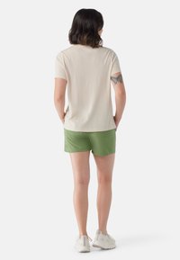Smartwool PERFECT CREW SHORT SLEEVE  - T-shirt basic - almond