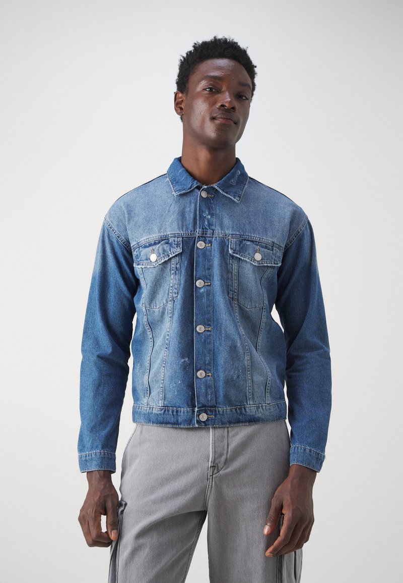 Only & Sons ONSJUST BOX JACKET - Giacca di jeans - light blue denim