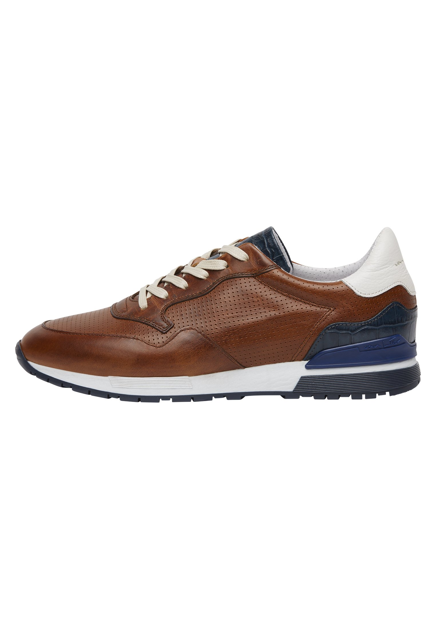 Van Lier CHAVAR - Sneakers laag - cognac/Zwart - Zalando.nl