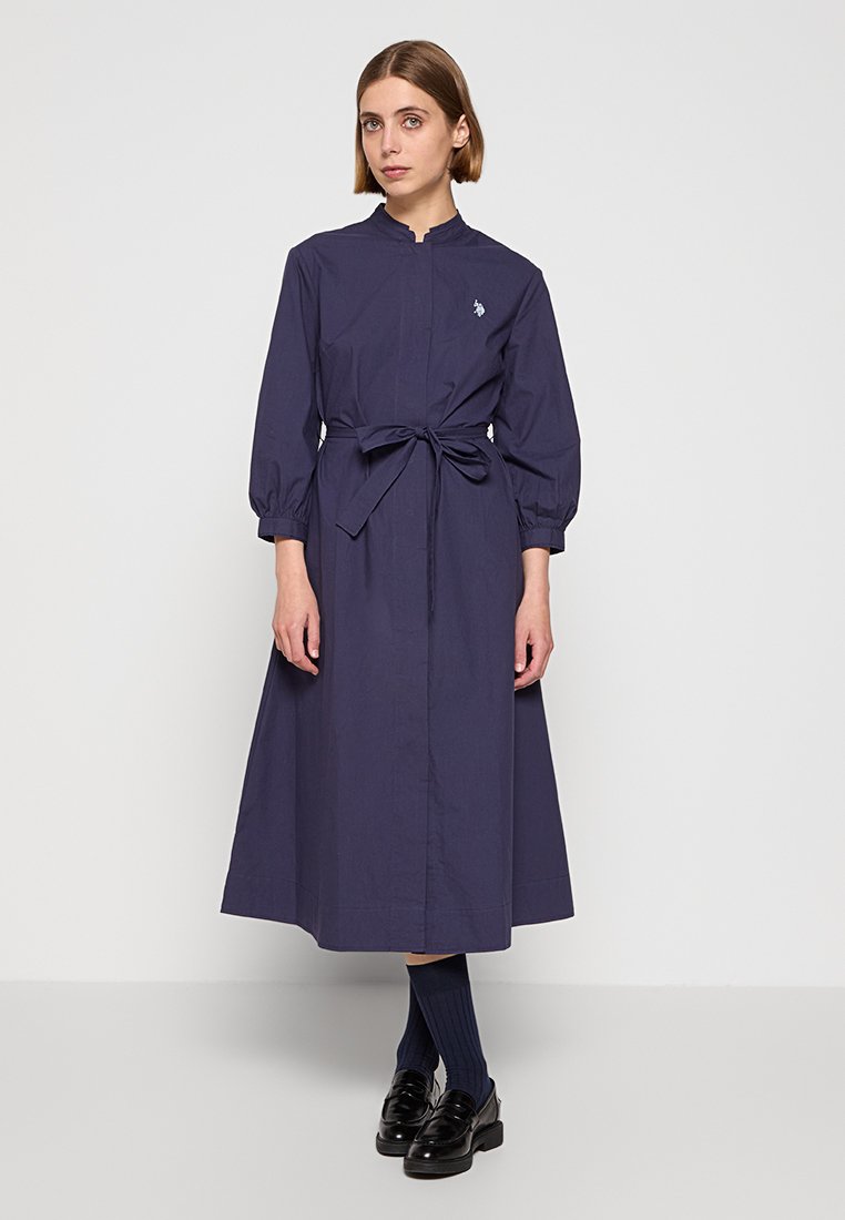 U.S. Polo Assn. Maxi-jurk donkerblauw