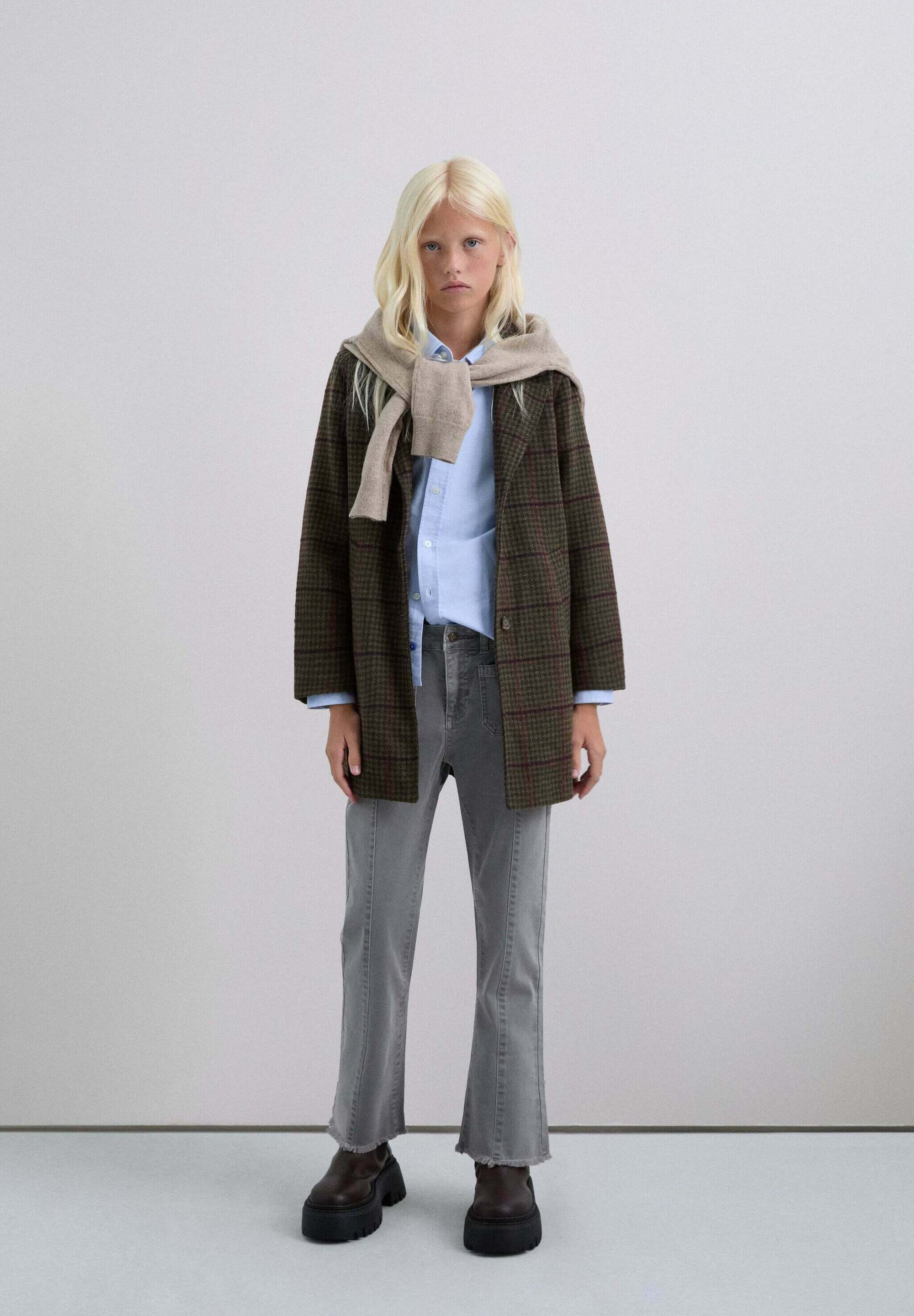 Scalpers PAULINE Abrigo corto brown/marrón