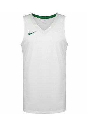 TEAM STOCK  - Sports T-shirt - white / pine green