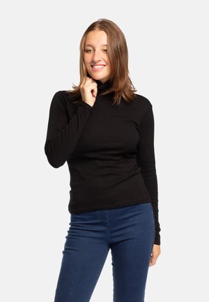 THERMO - Maglietta a manica lunga - nero