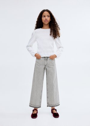 Mango Kids Blugi drepți - grey denim