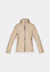 HOODED  - Hardshell jacket - savannah