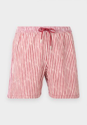 Abercrombie & Fitch, PAINTED STRIPE - Uimashortsit - light red